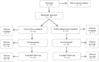 Couples Therapy Delivered Through Videoconferencing: Effects on Relationship Outcomes, Mental Health and the Therapeutic Alliance